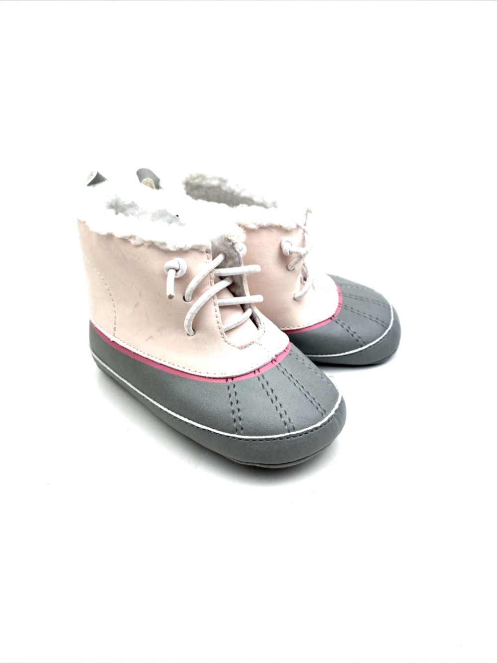 Carters Baby Duck Boots Size 6/9m Girls Pink Children Footwear Shoes Slip On
